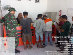 Cegah Stunting, Babinsa Lakukan Pendampingan Penyaluran Bantuan Pangan Keluarga Resiko Stunting