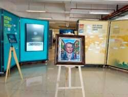 Lukisan QR Art Johann Wolfgang von Goethe hadir di Pameran UMI