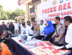 Polres Bondowoso Berhasil Amankan Tersangka Jual Beli Senjata Api Ilegal Secara Online