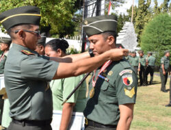 Dandim 0825 Banyuwangi Pimpin Upacara Serah Terima Jabatan dan Purna Tugas