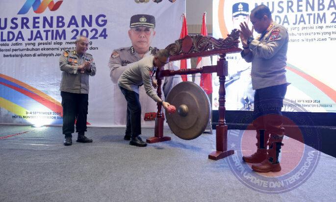 Kapolda Jatim Buka Musrenbang 2024,Siap Akselerasi Pertumbuhan Ekonomi yang Inklusif dan Berkelanjutan