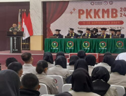 Begini Pesan Danramil 04/Jebres Pada Kegiatan PKKMB Mahasiswa Baru AK-Tekstil Solo