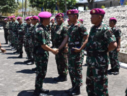 Pusdikif Kodikmar Kodiklatal Luluskan Pelatih Senjata Bantuan Infanteri Marinir Angkatan VI