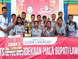 SMPM Jipat Karangasem Paciran Juara 3 Futsal, Bupati Cup Lamongan 2024