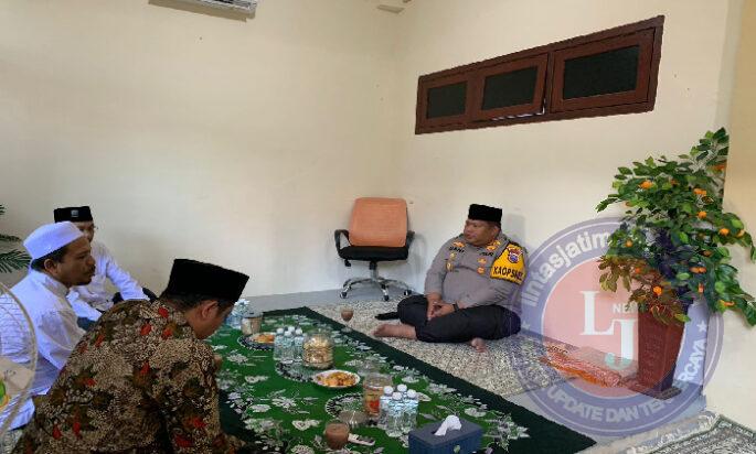 Cooling System, Kapolres Pamekasan Kunjungi Ponpes Miftahul Ulum Panyepen Jelang Pilkada