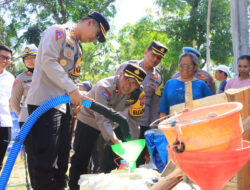 Polres Ngawi Kembali Salurkan Bantuan Air Bersih di 4 Desa