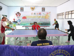 Kodim Ngawi Gelar Turnamen Tenis Meja Dandim 0805 Cup 2024 dalam Rangka HUT TNI ke-79