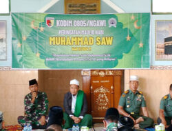 Wujudkan Personil TNI AD Yang Religius, Kodim Ngawi Peringati Maulid Nabi Muhammad SAW