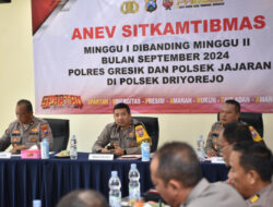 Polres Gresik Tingkatkan Upaya Keamanan Menjelang Pilkada Gresik 2024