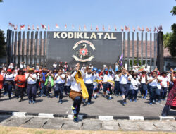 Lomba Joget Gembira Antar Satker Kodiklatal, Semangat Bekerja Meningkat, Silaturahmi Terjalin