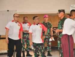 Kodiklatal Bersama SPN Polda Jatim Mojokerto Bangun Kekompakan Melalui Integrasi Siswa Dikmaba TNI AL-Polri