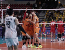 Tim Voli Bhayangkara Presisi Juara 3 AVC Men’s Club Championship 2024 di Iran