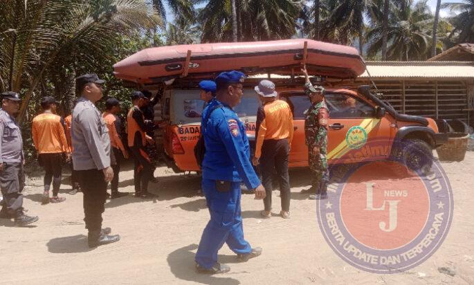 Tim Gabungan Terus Berjuang Mencari Korban Hilang yang Diterjang Ombak di Craken