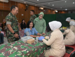 Kodim 0726/Sukoharjo Gelar Bakti Sosial, Donor Darah, Pengobatan Gratis dan Khitanan Massal dalam Rangka HUT Ke 79 TNI Tahun 2024