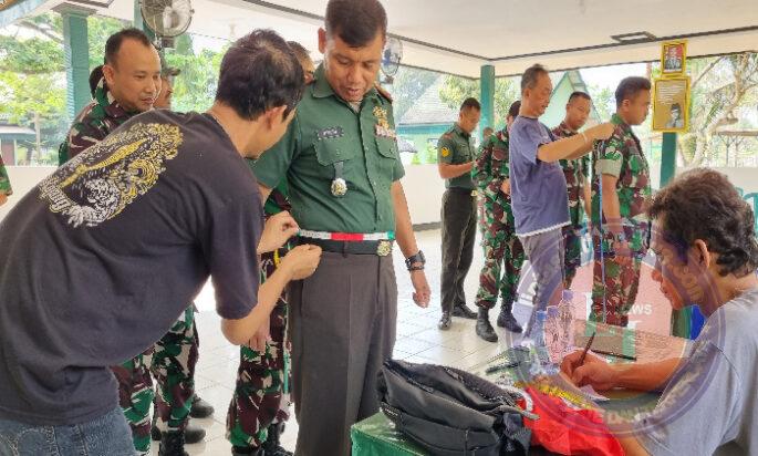 Kodim 0801/Pacitan Melaksanakan Pengukuran Baju PDH, Terima Kasih Bapak Kasad