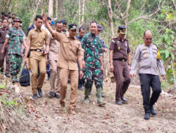 Dalam Rangka Memperingati HUT TNI Ke 79, Kodim 0801/Pacitan Lakukan Karya Bhakti Pembuatan Jalan