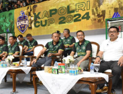 Dirjianbang Kodiklatal Hadiri Pembukaan Turnamen Bola Volly Babak 16 Besar Kapolri Cup Tahun 2024