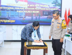 Hasil Survei IKM, Sistem Pelayanan Polres Ngawi Tahun 2024 Cenderung Meningkat