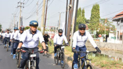 Jalin Silaturahmi Jalasena Surabaya, Dankodiklatal Funbike Bersama Sejauh 35 KM