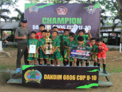 Kuda Laut Hijau Panggul Taklukan Sonic dan Sabet Gelar Juara Dandim 0806 Cup U-10