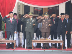 Dandim Ngawi Bersama Jajaran Forkopimda Ikuti Upacara Peringatan Hari Kesaktian Pancasila