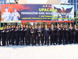 Momentum Hari Kesaktian Pancasila, Polres Gresik Siap Hadapi Tahapan Pilkada Serentak 2024