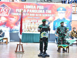 Dandim 0802/Ponorogo Buka Lomba PBB Piala Panglima TNI Dalam Rangka HUT ke 79 TNI Tahun 2024