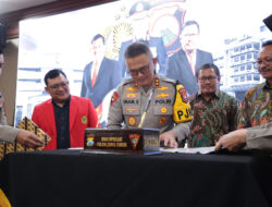 Polda Jatim Bersama Perguruan Tinggi Tandatangani Perjanjian Kerjasama Tingkatkan SDM Unggul Bagi Anggota Polri