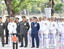 Hormati Jasa Para Pahlawan, Petinggi Kodiklatal Hadiri Ziarah Nasional HUT ke-79 TNI