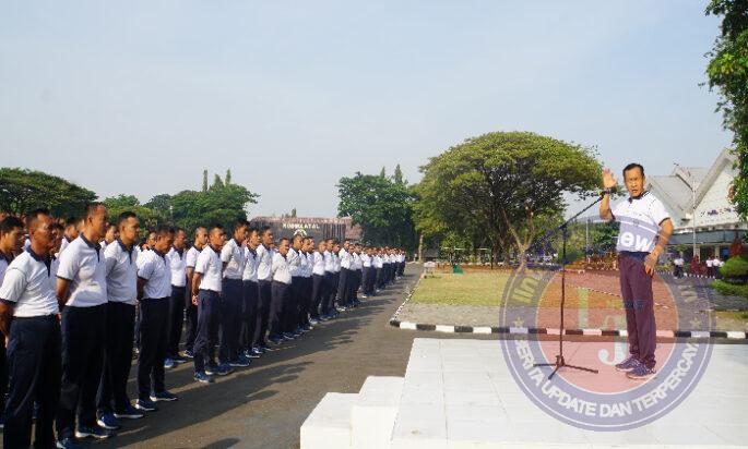 Jadi Panutan, Dirlat Kodiklatal Tekankan Kepedulian Antap Terhadap Siswa Kodiklatal