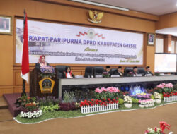 Plt Bupati Gresik Menghadiri Pelantikan Pimpinan DPRD Gresik Masa Jabatan 2024-2029