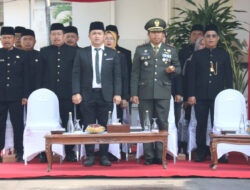 Dandim Ngawi Bersama Jajaran Forkopimda Ikuti Upacara HUT Provinsi Jawa Timur Ke 79