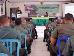 Kementan Gelar Pelatihan Pendampingan Manajemen Pompanisasi Bagi Babinsa Kodim 0801/Pacitan