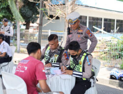 Ciptakan Lalu Lintas Aman dan Tertib, Satlantas Polres Gresik Gelar Operasi Sadar Keselamatan