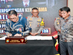 Polda Jatim bersama PT. Smelting dan Bank Jatim Perpanjang Kerjasama Tingkatkan Sektor Bisnis dan Perekonomian Masyarakat