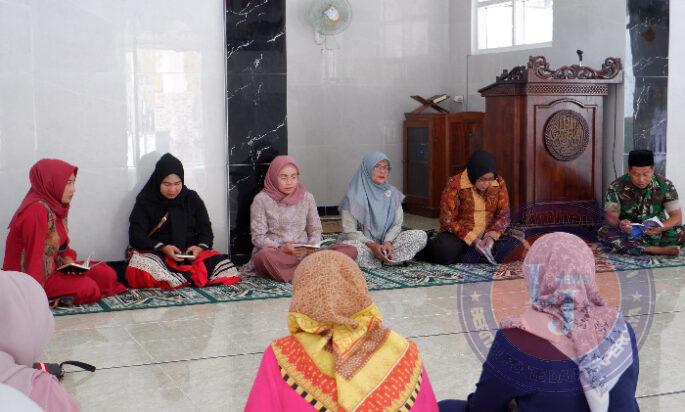 Tingkatkan Keimanan dan Ketaqwaan, Persit KCK Cab XV Kodim 0801/Pacitan gelar Yasinan Rutin