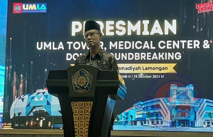 Ketua Umum PP Muhammadiyah Resmikan UMLA Tower