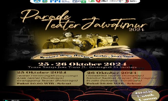 Eksplorasi Enam Grup Teater Kreativitas di Pentas Seni Parade Teater Jawa Timur 2024