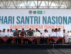 Dandim 0801/Pacitan Bersama Unsur Forkopimda Hadiri Peringatan Hari Santri Nasional T.A. 2024