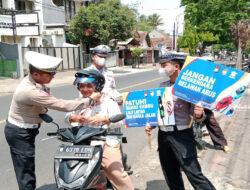 Operasi Zebra Semeru 2024, Polres Malang Bersama Forkopimda Gencar Sosialisasikan Keselamatan Berlalulintas