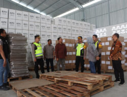 Patroli Kapolres Tulungagung, Cek Gudang Logistik KPU Pastikan Keamanan dan Kesiapan Pilkada 2024