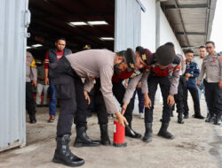 Kapolresta Banyuwangi Tinjau Gudang KPU, Pastikan Kesiapan Keamanan dan Logistik Pilkada 2024