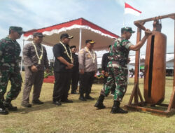 Pembagian Paket Sembako Warnai Penutupan TMMD Desa Pandeyan