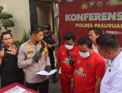 Polres Pasuruan Kota Berhasil Amankan 2 Tersangka Judi Online