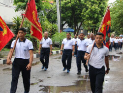 Wadan Lantamal V Ikuti Olahraga Prajurit Petarung Samudera