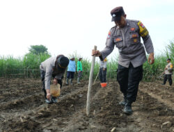 Polresta Malang Kota Dukung Program Asta Cita Kampanyekan Swasembada Pangan Nasional