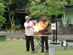 Kodim 0801/Pacitan Adakan Sosialisai Cara Pemasangan Gas LPG yang baik dan Benar