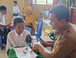 Siswa-siswi SMPM Jipat Karangasem Terima Kunjungan Skrening dari Puskesmas Paciran