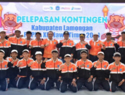 Pelepasan Kontingen Kabupaten Lamongan POPDA XIV Jawa Timur 2024