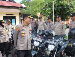 Jelang Tahap Coblosan Pilkada 2024, Birolog Polda Jatim Cek Ranmor dan Almatsus di Polres Sampang